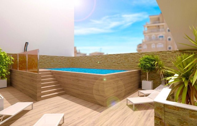 Obra nueva - Ático - Torrevieja - Centro