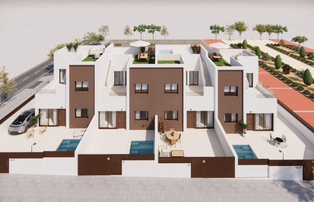 Obra nueva - Town House - Pilar de la Horadada - Barrio los Segundas