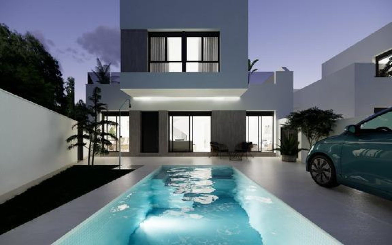 Obra nueva - Villa - San Fulgencio - Polideportivo