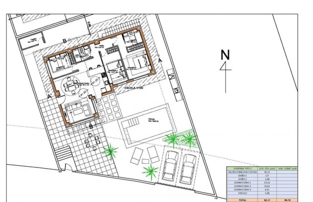 Obra nueva - Villa - Polop - La Alberca