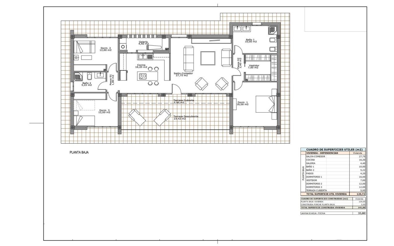 Obra nueva - Villa - Pinoso - Camino Del Prado