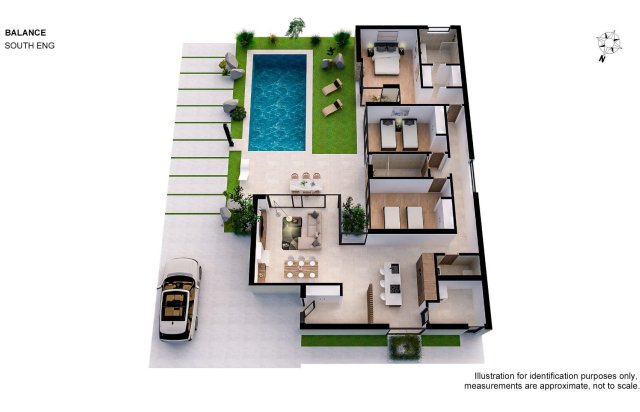 New Build - Villa - BAÑOS Y MENDIGO - Altaona Golf
