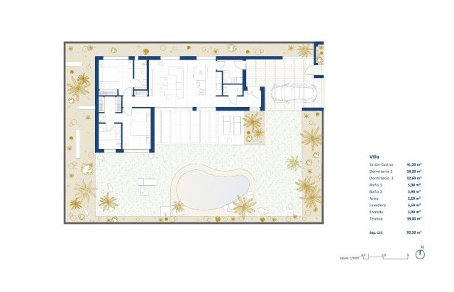 Obra nueva - Villa - BAÑOS Y MENDIGO - Altaona Golf