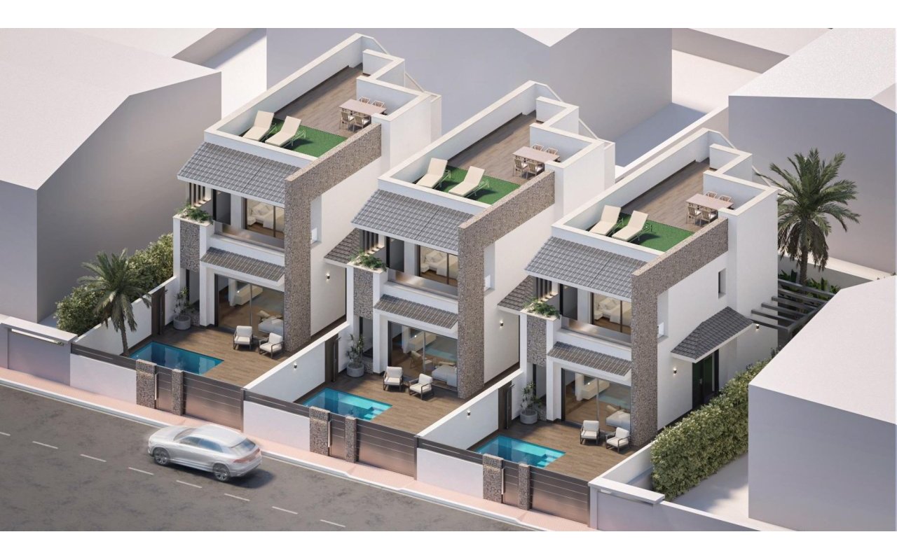 Obra nueva - Villa - San Pedro del Pinatar - Pueblo