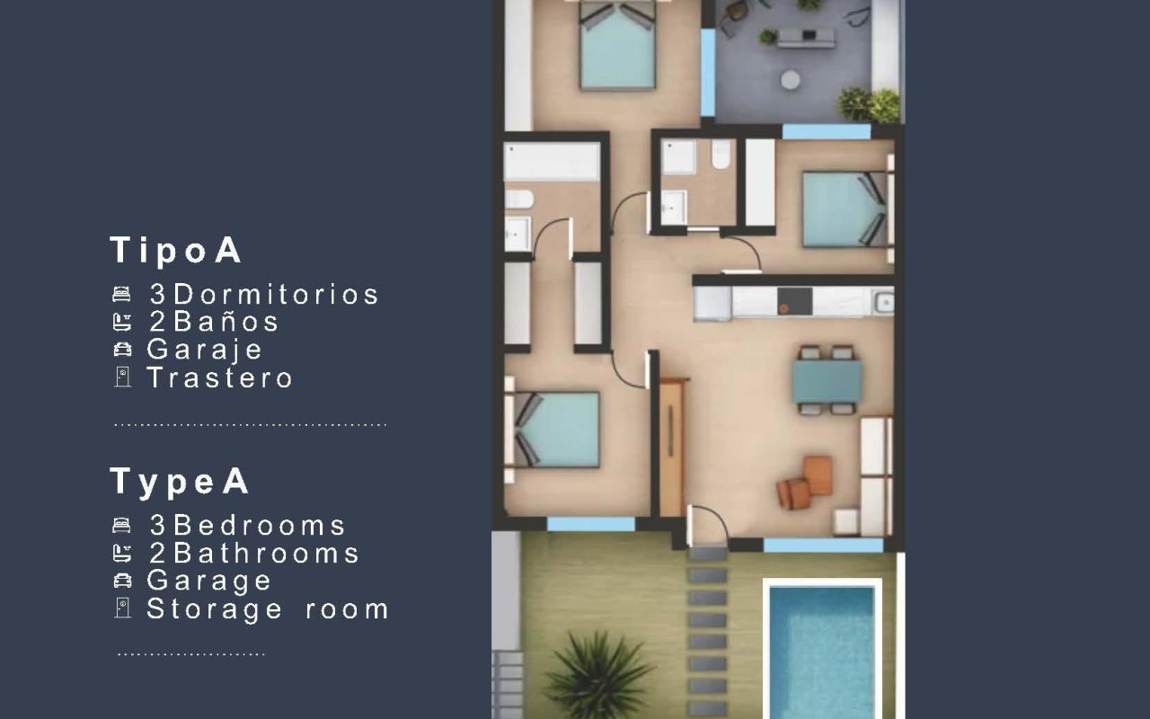 New Build - Bungalow - San Pedro del Pinatar - Los Pinos