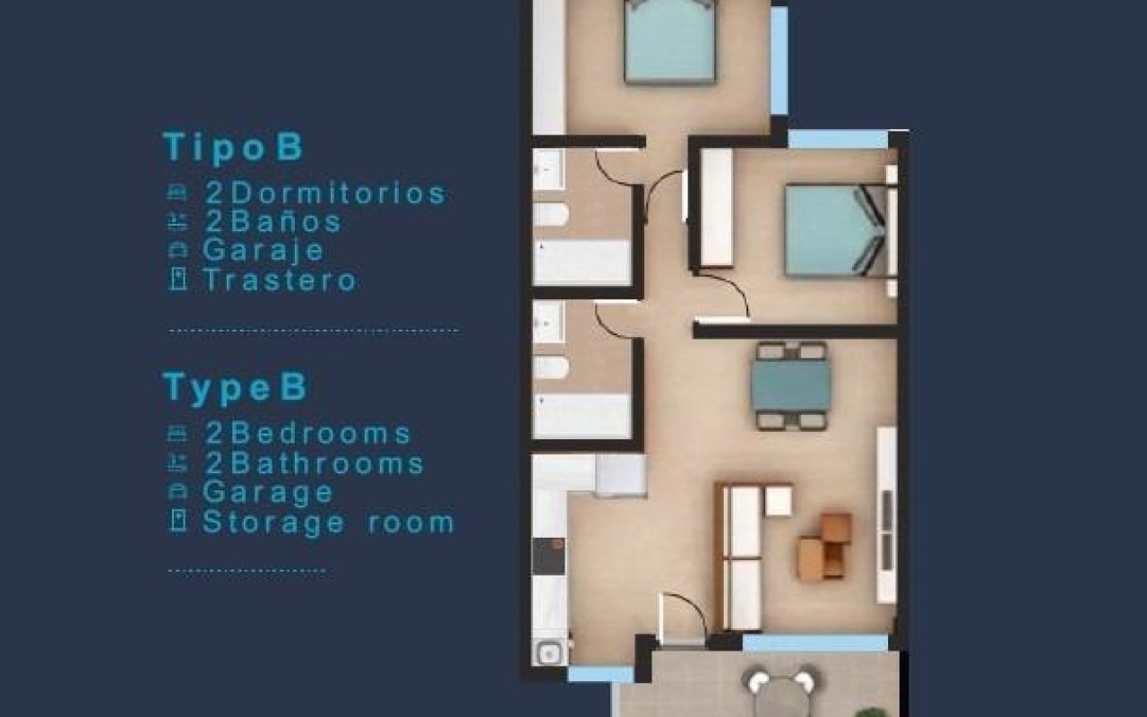 Rynek pierwotny - Bungalow - San Pedro del Pinatar - Los Pinos