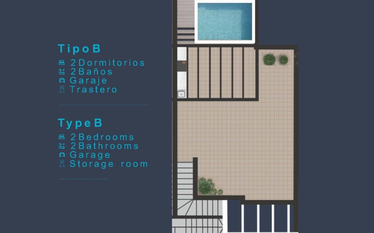 Rynek pierwotny - Bungalow - San Pedro del Pinatar - Los Pinos