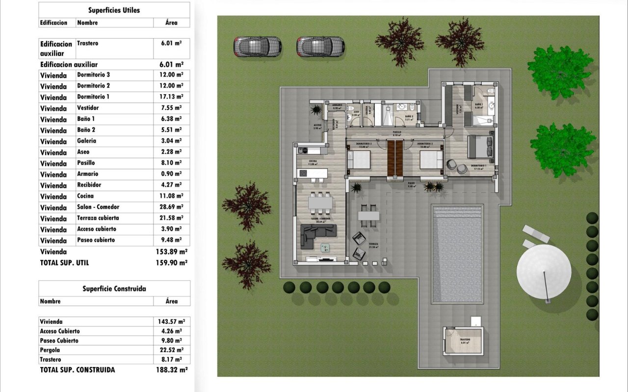 Obra nueva - Villa - Aspe - Poligono 19