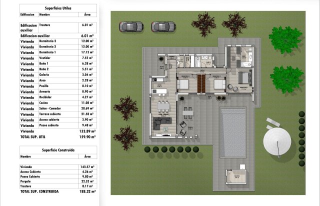 Obra nueva - Villa - Aspe - Poligono 19