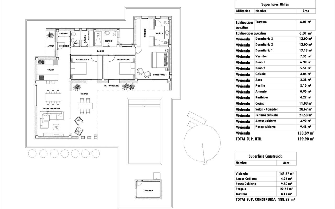 Obra nueva - Villa - Aspe - Poligono 19
