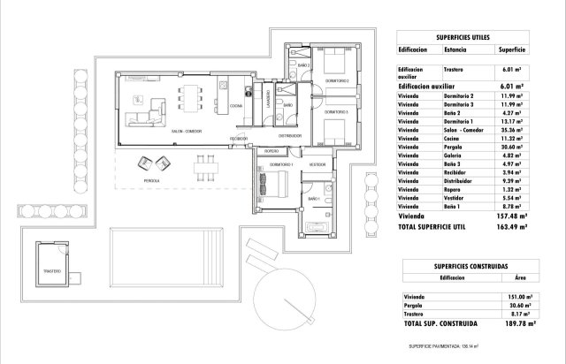 Obra nueva - Villa - Aspe - Poligono 19