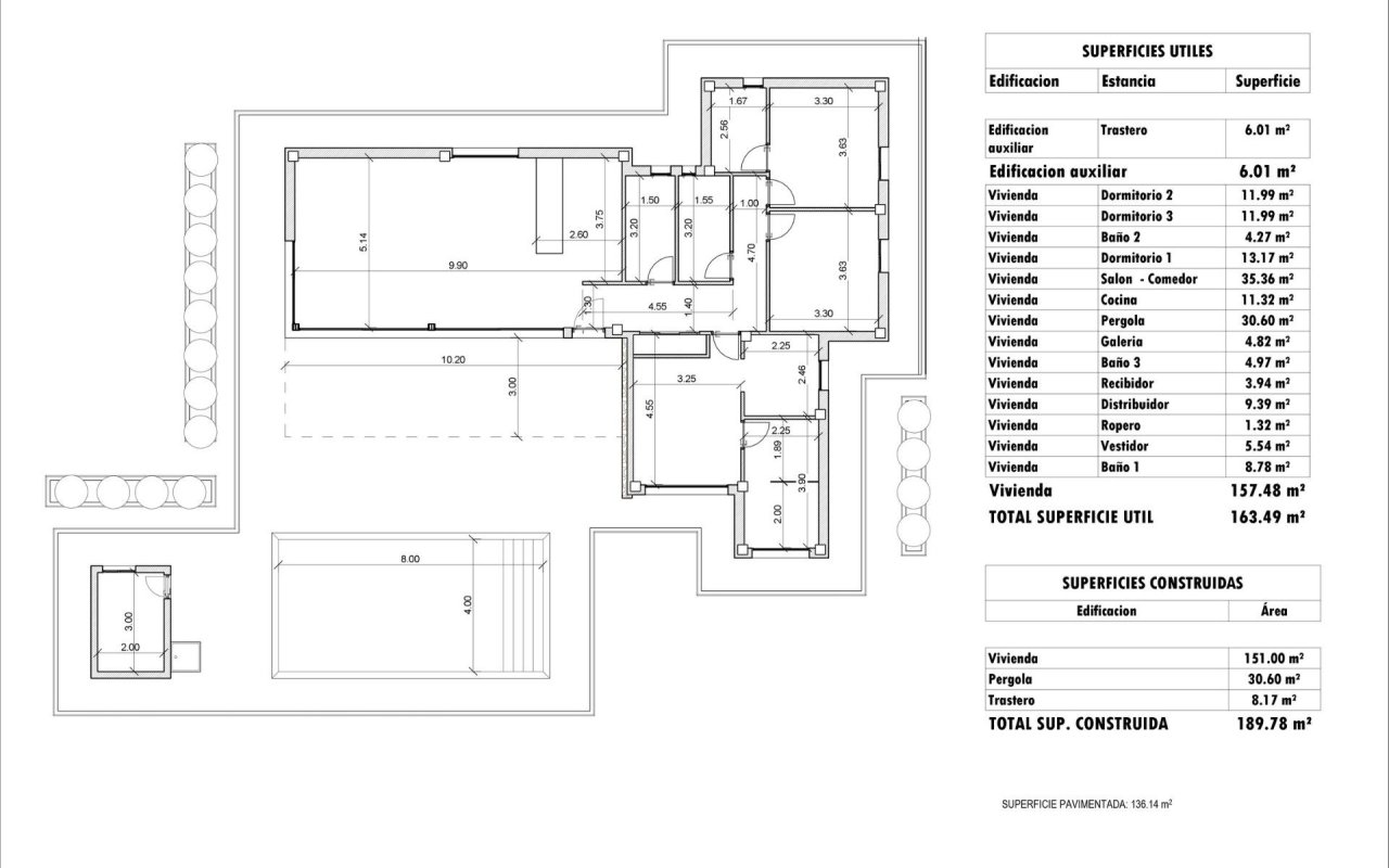 Obra nueva - Villa - Aspe - Poligono 19