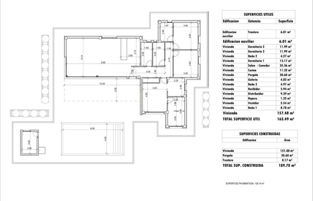 Obra nueva - Villa - Aspe - Poligono 19