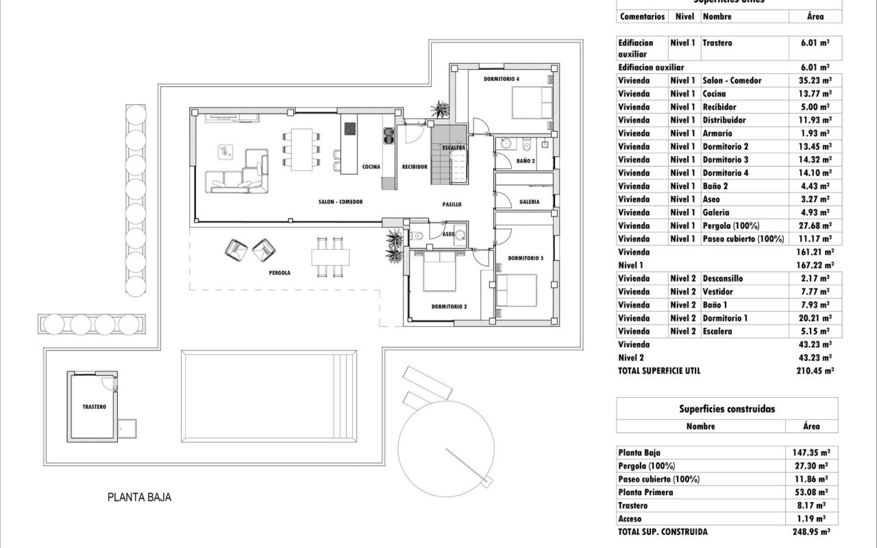 Obra nueva - Villa - Aspe - Poligono 19