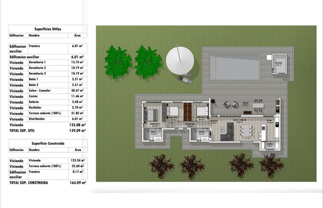 Obra nueva - Villa - Aspe - Poligono 19