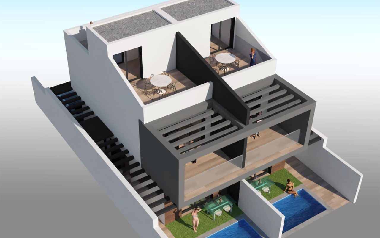 Obra nueva - Villa - San Javier - Santiago de la Ribera