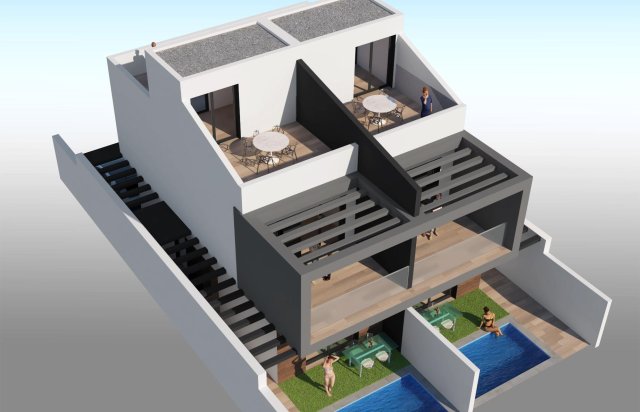 Obra nueva - Villa - San Javier - Santiago de la Ribera