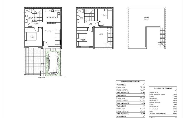 Obra nueva - Town House - Pilar de la Horadada - Barrio los Segundas