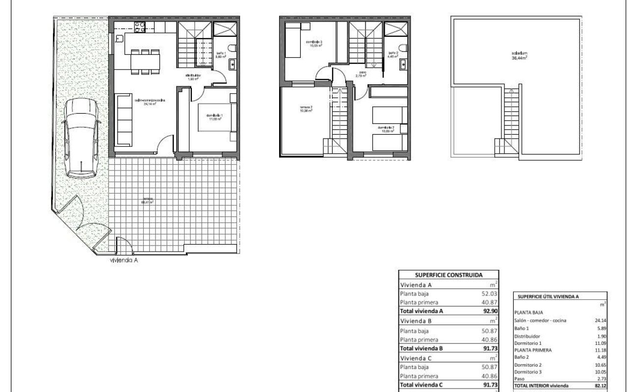 Obra nueva - Villa - Pilar de la Horadada - Barrio los Segundas