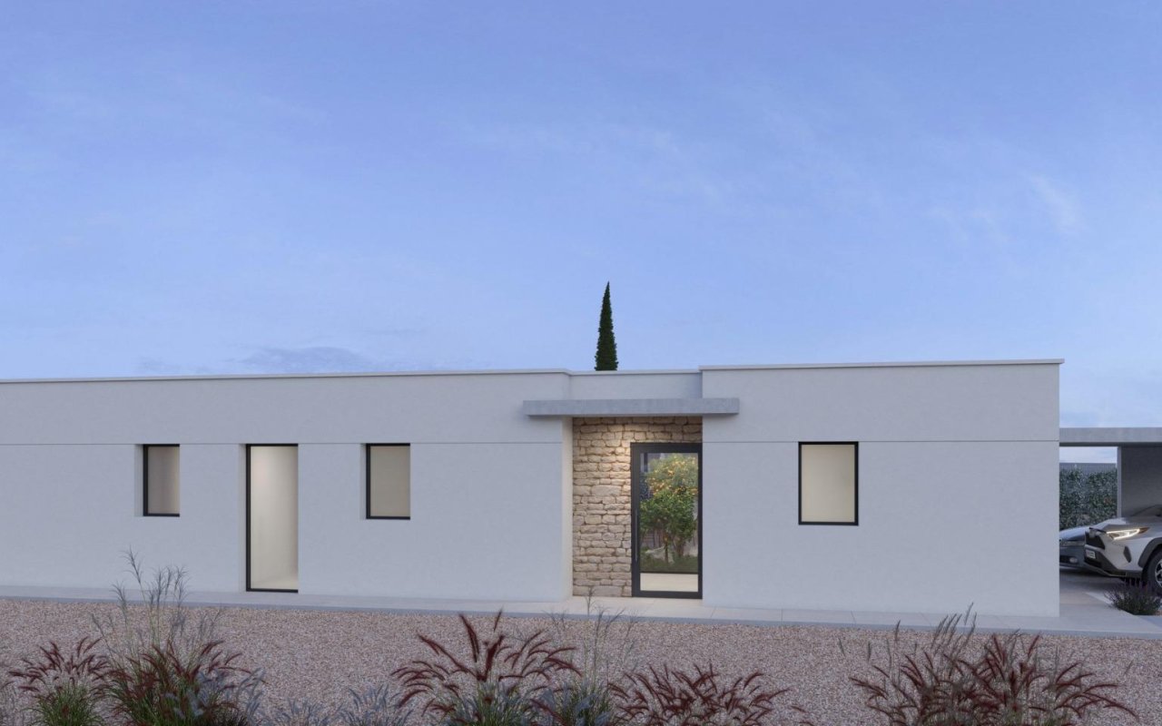 Obra nueva - Villa - Fuente Álamo - Hacienda del Alamo