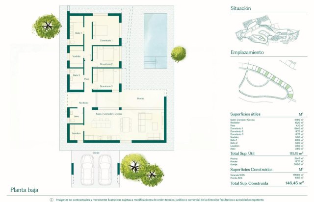 Obra nueva - Villa - Fuente Álamo - Hacienda del Alamo