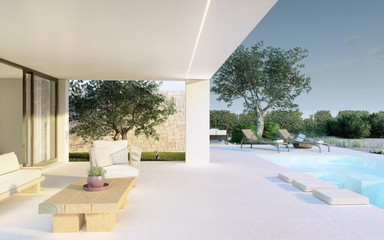 Obra nueva - Villa - Fuente Álamo - Hacienda del Alamo