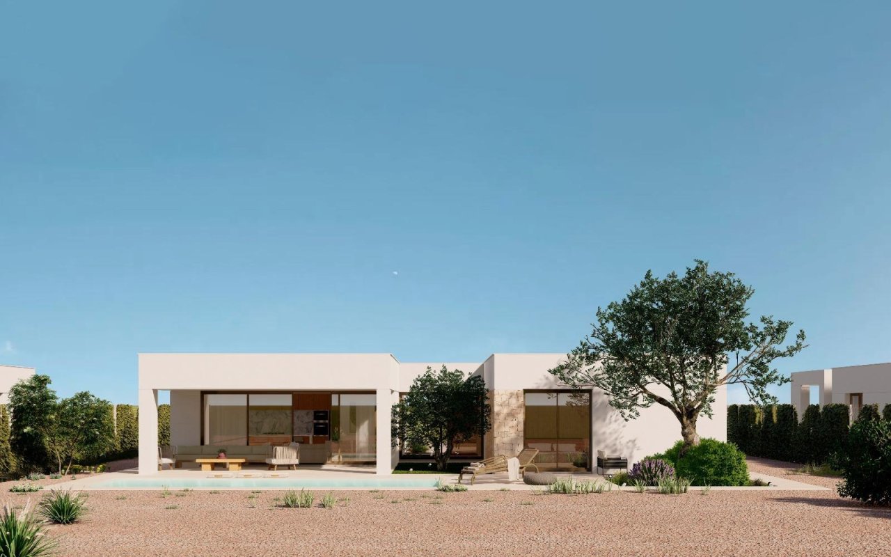 Obra nueva - Villa - Fuente Álamo - Hacienda del Alamo