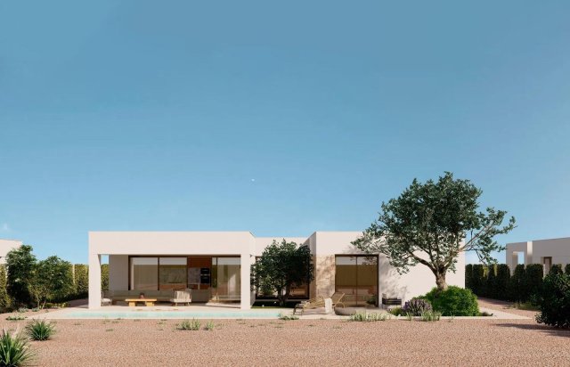 Obra nueva - Villa - Fuente Álamo - Hacienda del Alamo