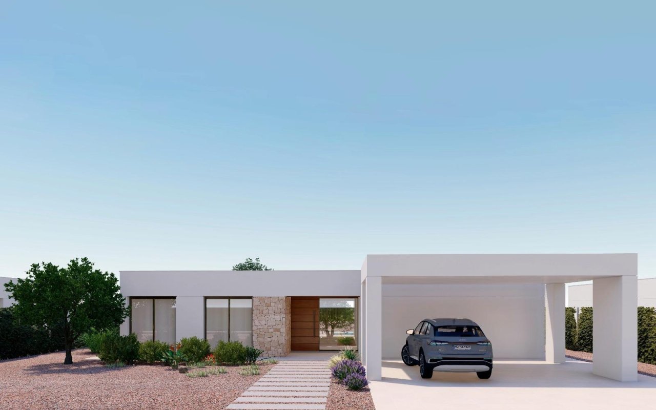 Obra nueva - Villa - Fuente Álamo - Hacienda del Alamo