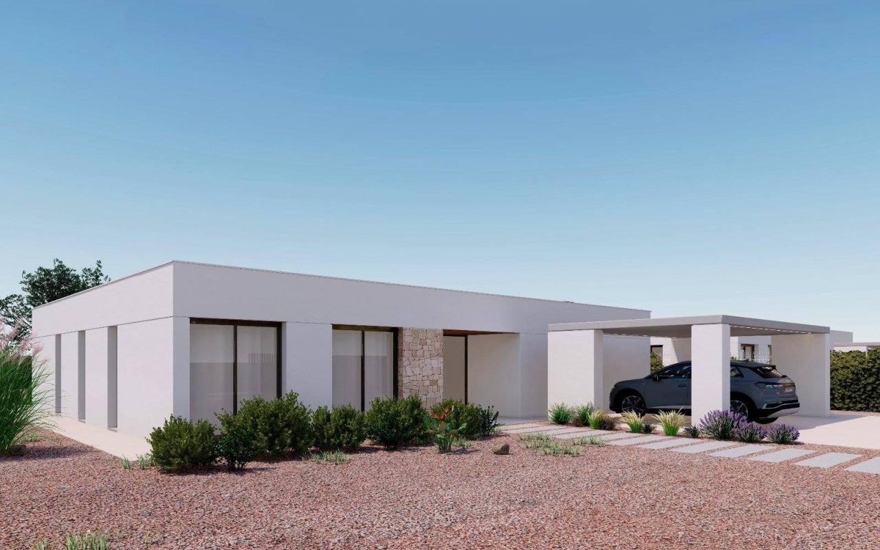 Obra nueva - Villa - Fuente Álamo - Hacienda del Alamo