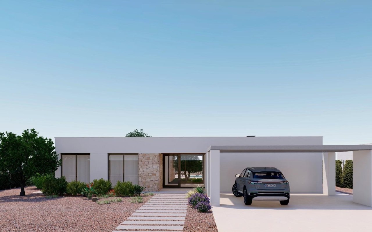 Obra nueva - Villa - Fuente Álamo - Hacienda del Alamo