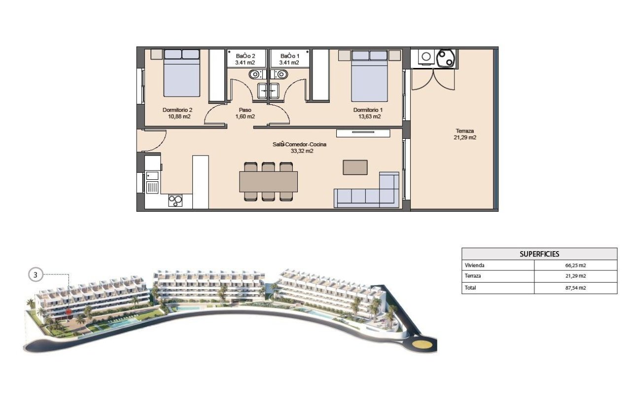 Obra nueva - Piso - Finestrat - Balcon de finestrat