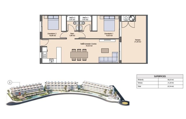 Obra nueva - Piso - Finestrat - Balcon de finestrat