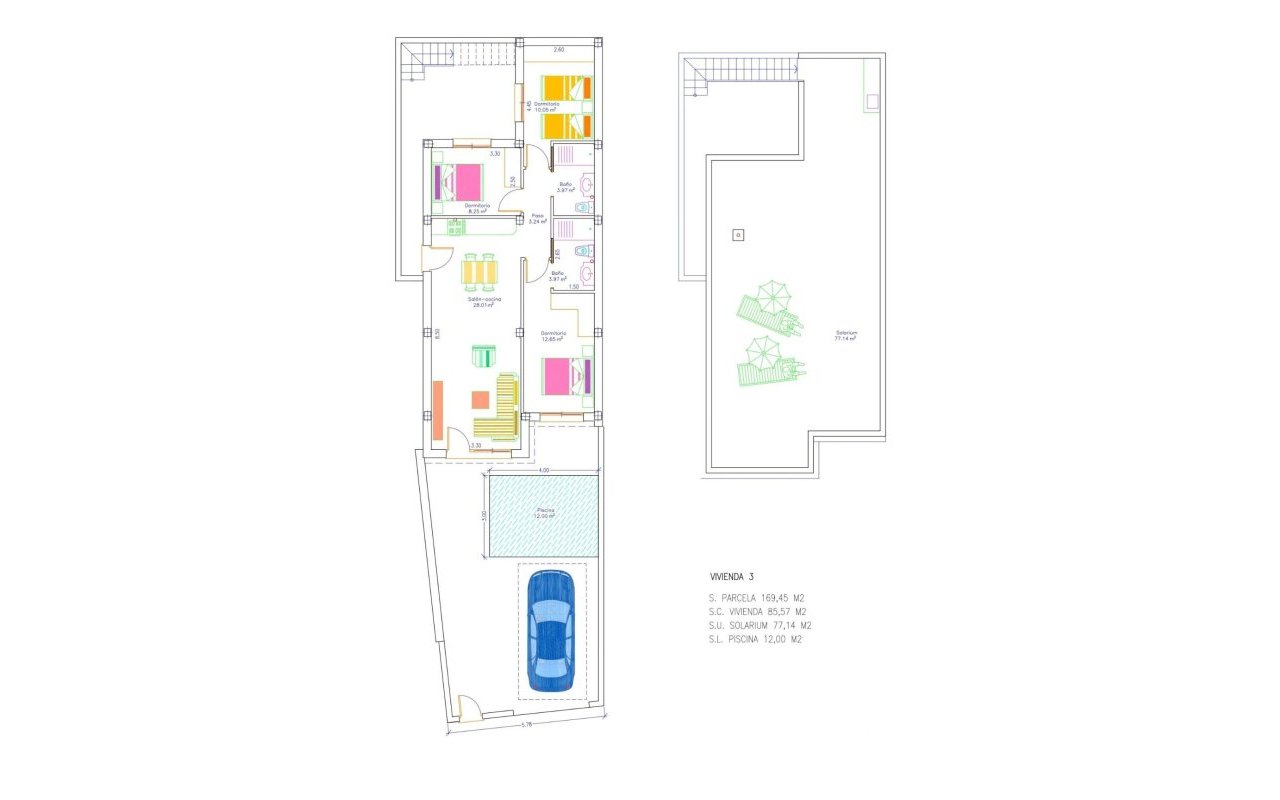 Obra nueva - Villa - San Javier - pueblo