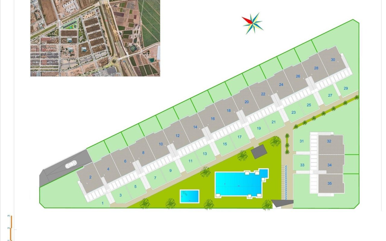 Obra nueva - Villa - Pilar de la Horadada - pueblo