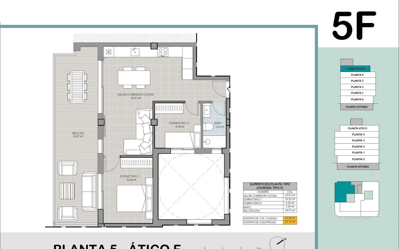 Obra nueva - Ático - Torrevieja - El acequión