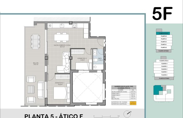 Obra nueva - Ático - Torrevieja - El acequión