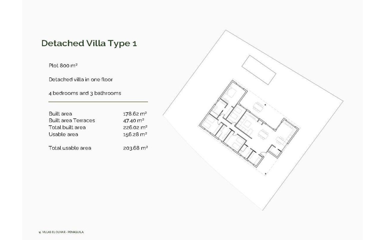 Rynek pierwotny - Villa - Penaguila - El Olivar
