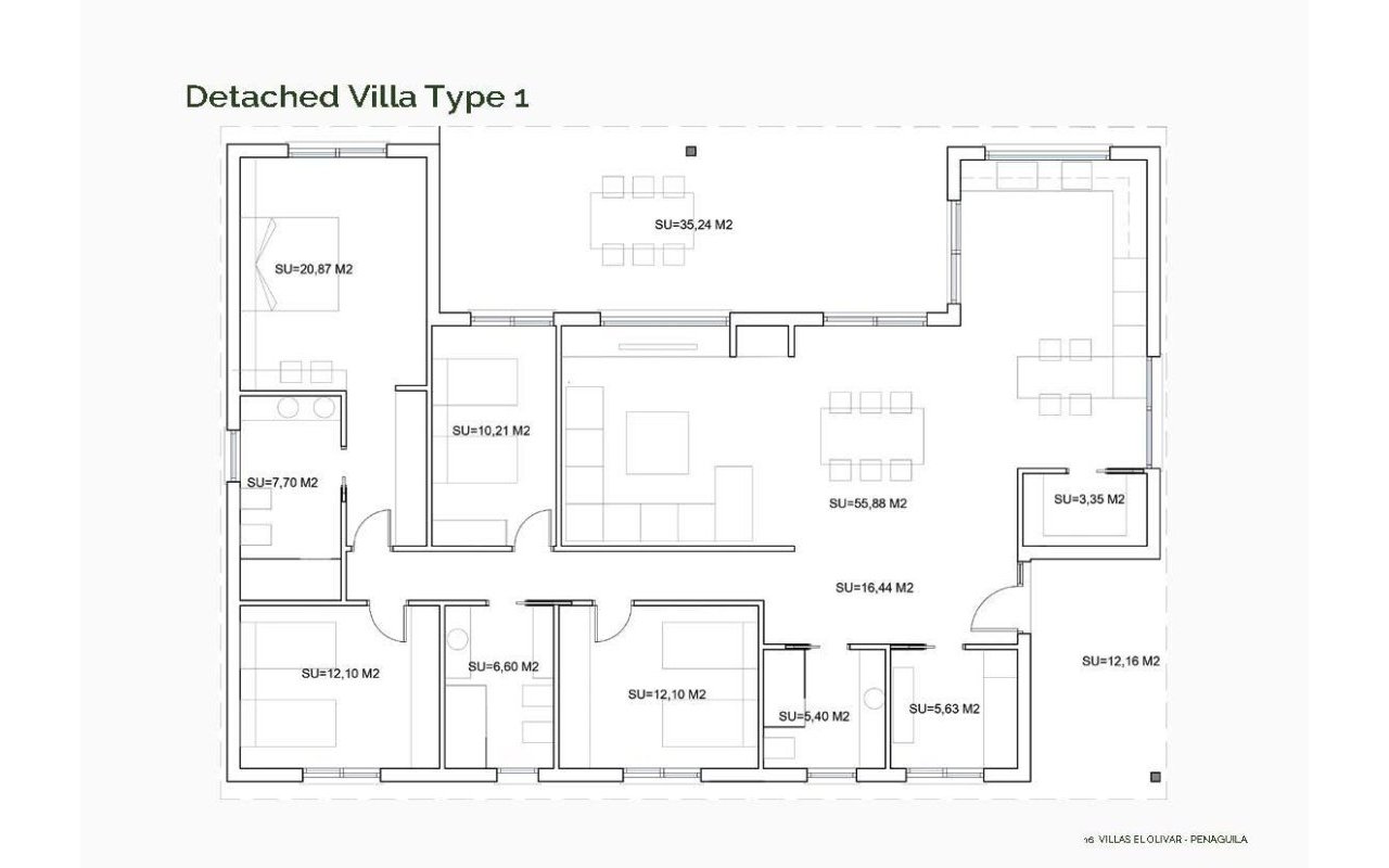 Rynek pierwotny - Villa - Penaguila - El Olivar