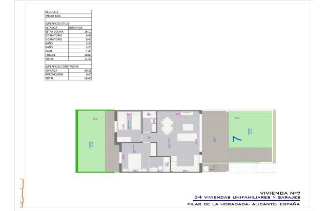 Rynek pierwotny - Bungalow - Pilar de la Horadada - pueblo