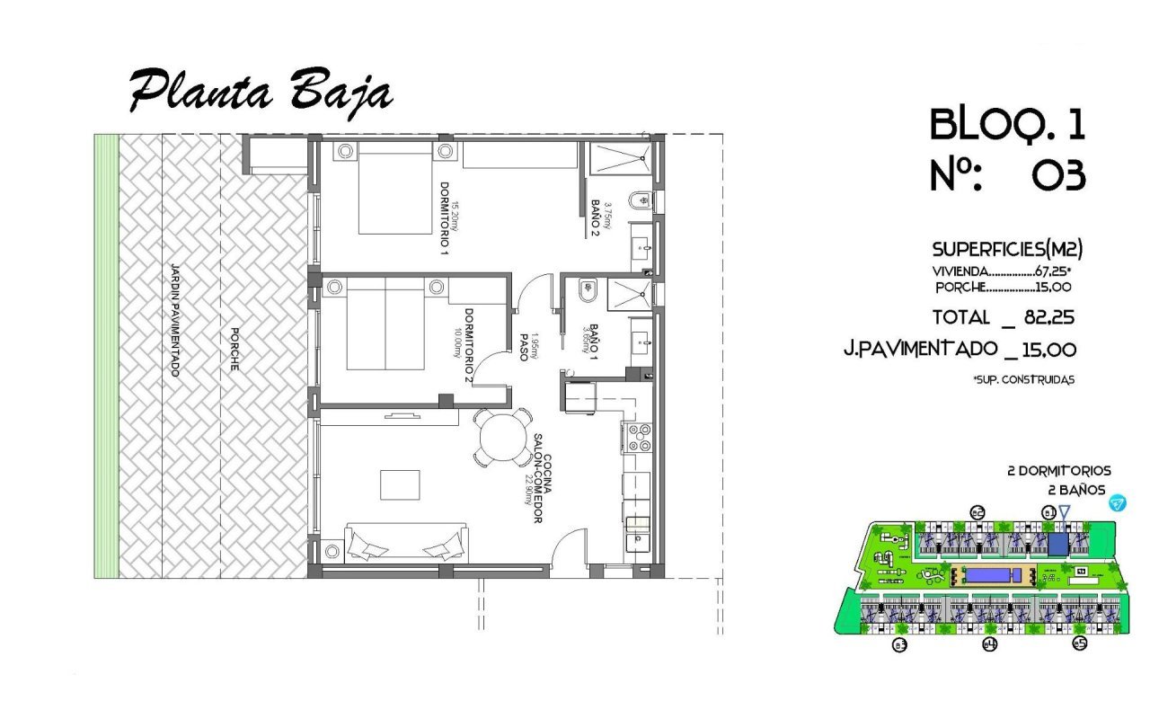 Obra nueva - Bungalow - Algorfa - La finca golf