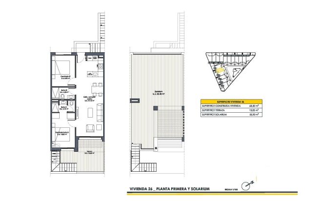 Obra nueva - Bungalow - San Fulgencio - Pueblo