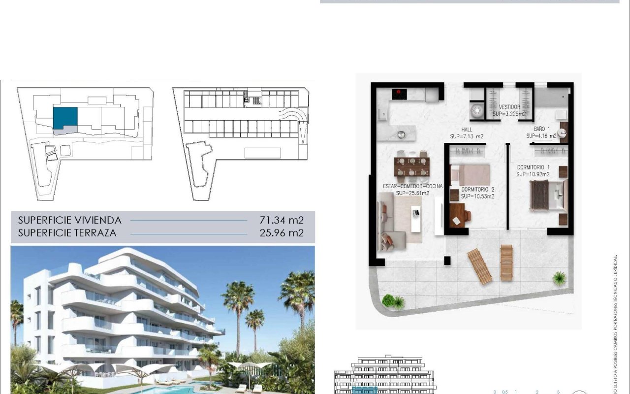 Obra nueva - Piso - Pilar de la Horadada - Mil Palmeras