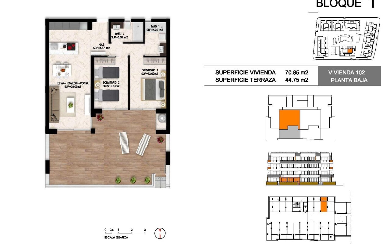 Obra nueva - Piso - Orihuela Costa - Los Altos