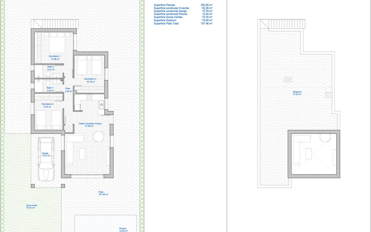 New Build - Villa - Los Alcázares - Serena Golf
