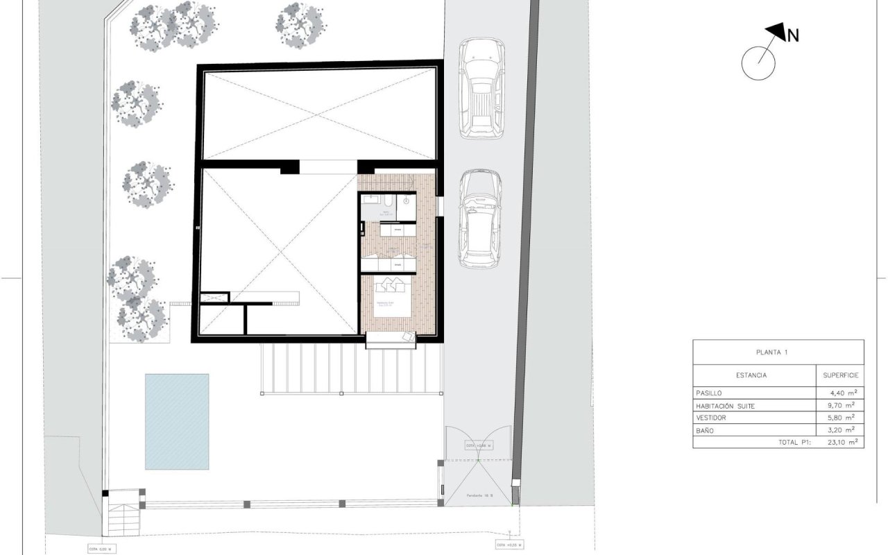 Obra nueva - Villa - Monforte del Cid - La Capitana