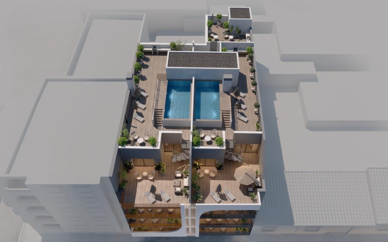 Obra nueva - Piso - Torrevieja - Centro