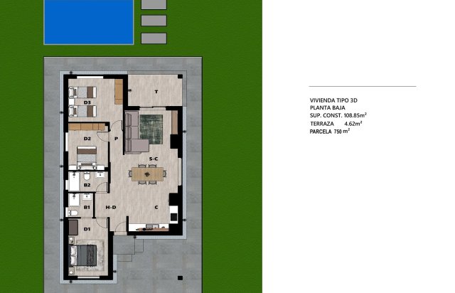 Rynek pierwotny - Villa - Moratalla - Campo de San Juan