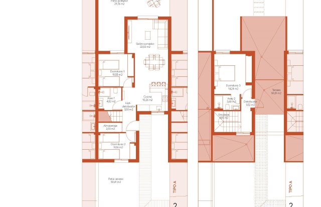 Rynek pierwotny - Town House - BAÑOS Y MENDIGO - Altaona Golf