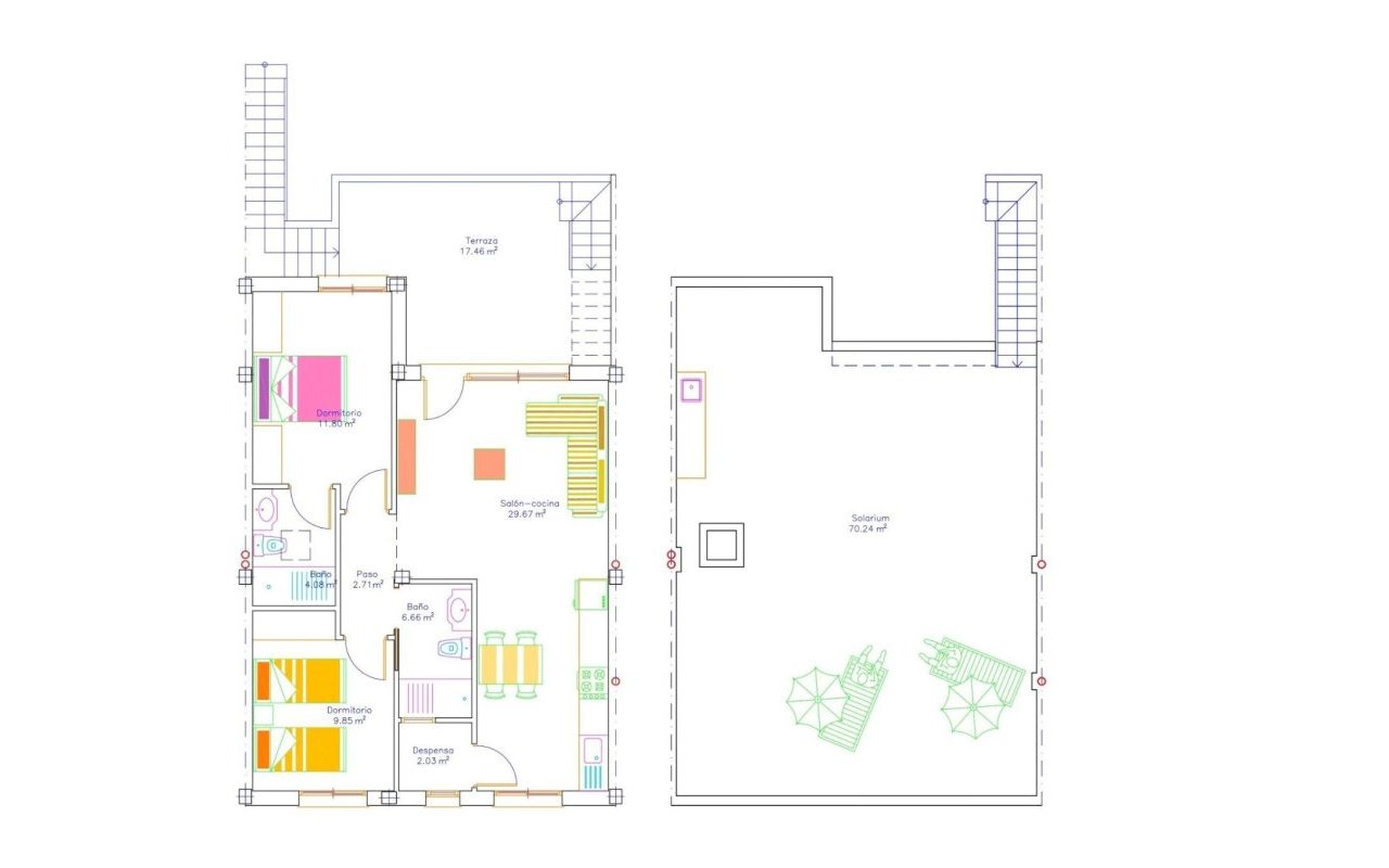New Build - Bungalow - San Javier - pueblo